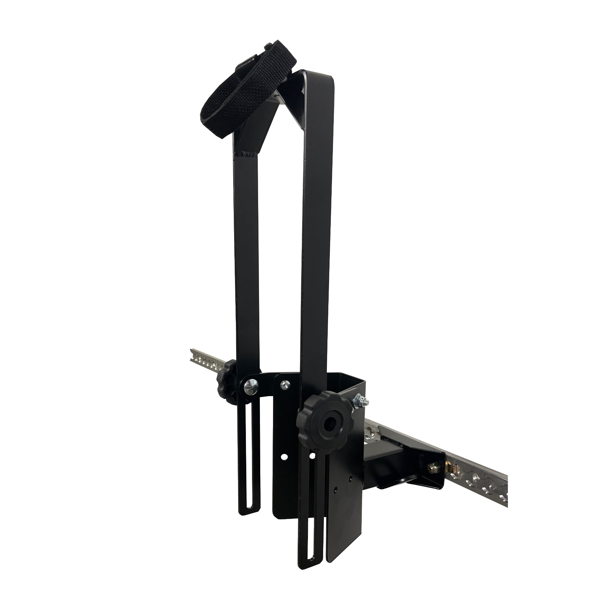 90 Degree Clamping L-Track Wheel Chock for Bicycles / Dirt Bikes - Pro Plus