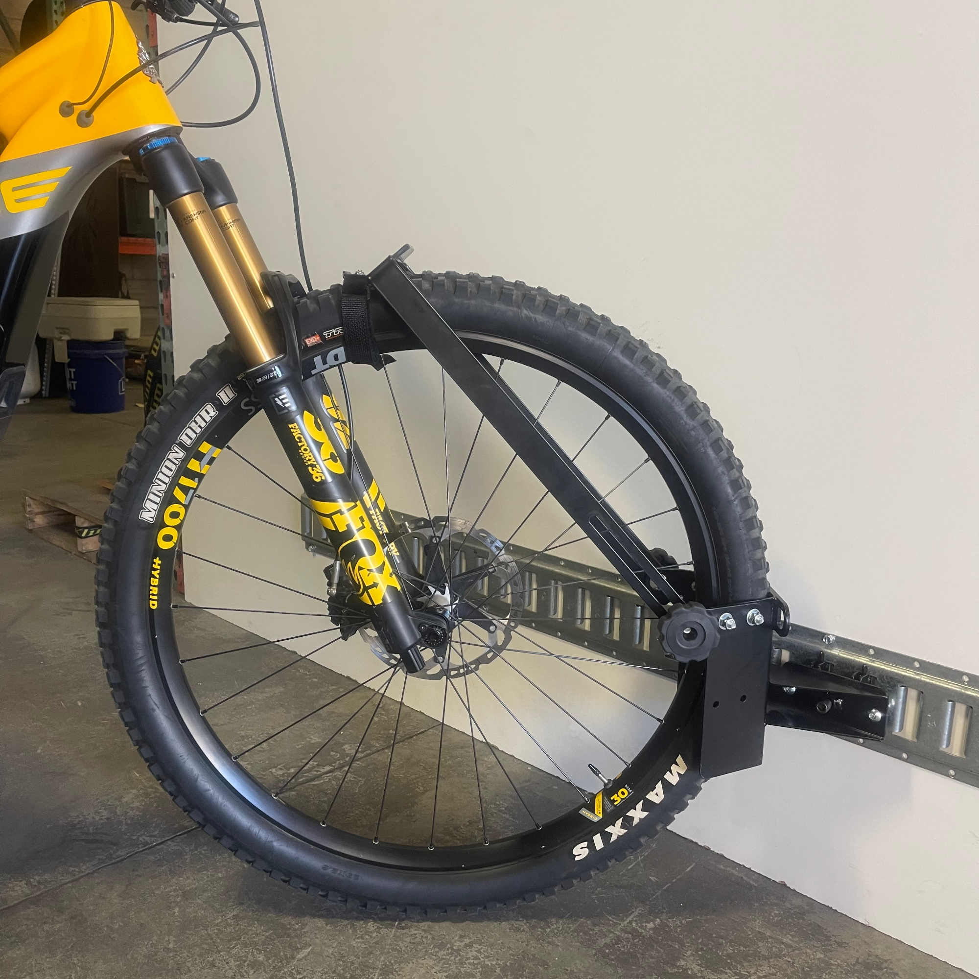 45 Deg E-Track Pro Plus Bicycle / Dirt Bike Wheel Chock