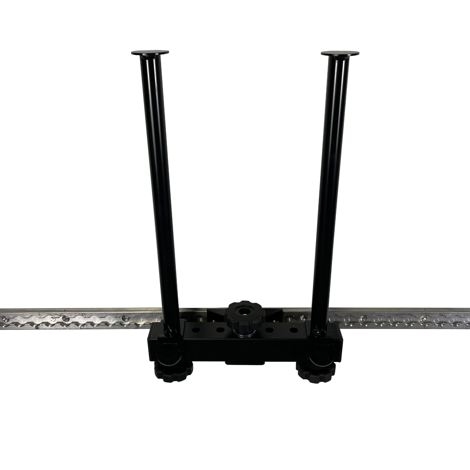 L-Track and Airline track motorcycle boot holder for 1 pair