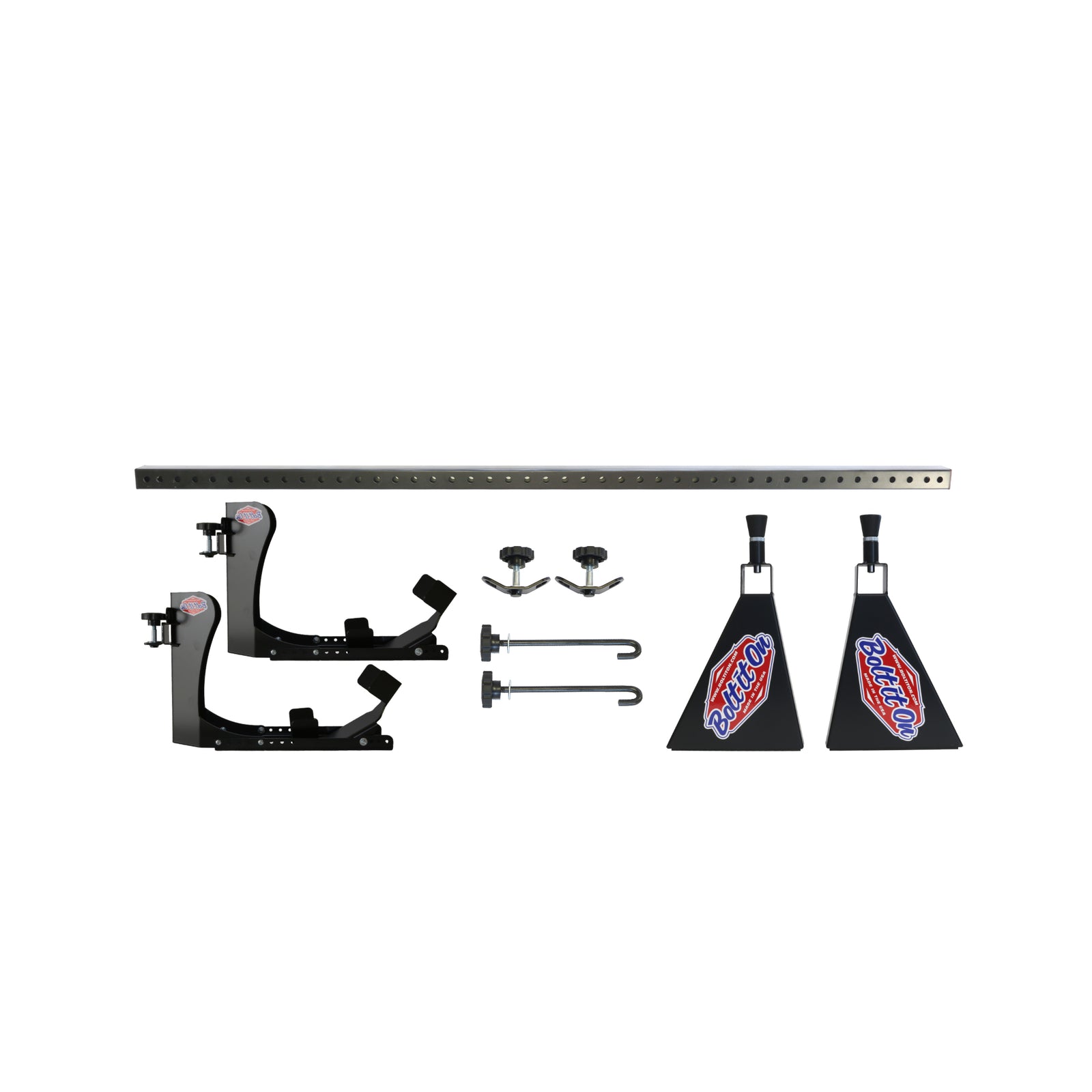 2 Harley, Indian, Cruiser or Sport bike transporting system for Dodge truck. 