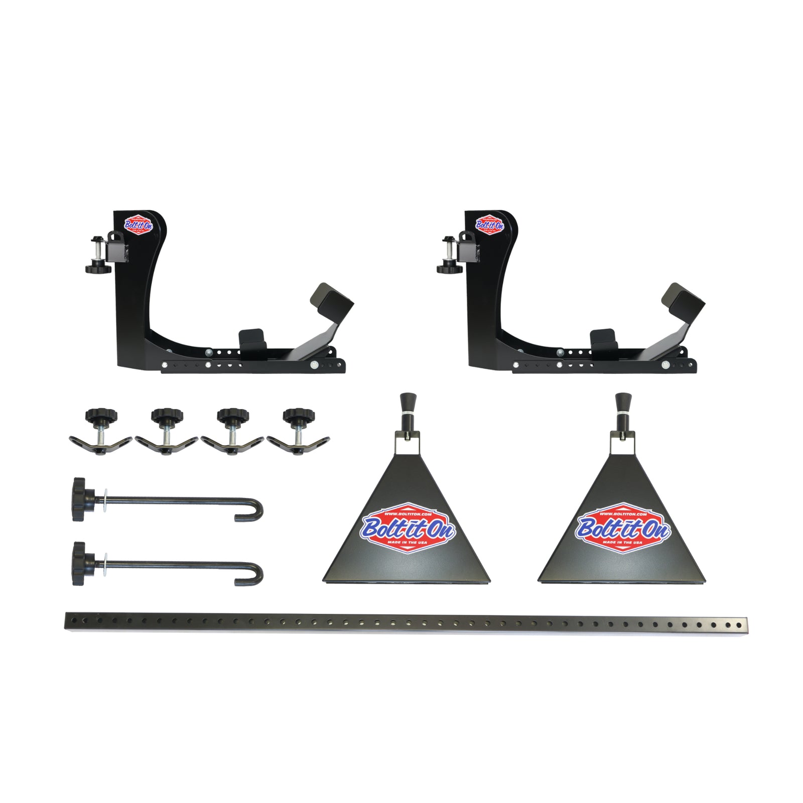 2 Motorcycle Roll-On Transport System for Vans