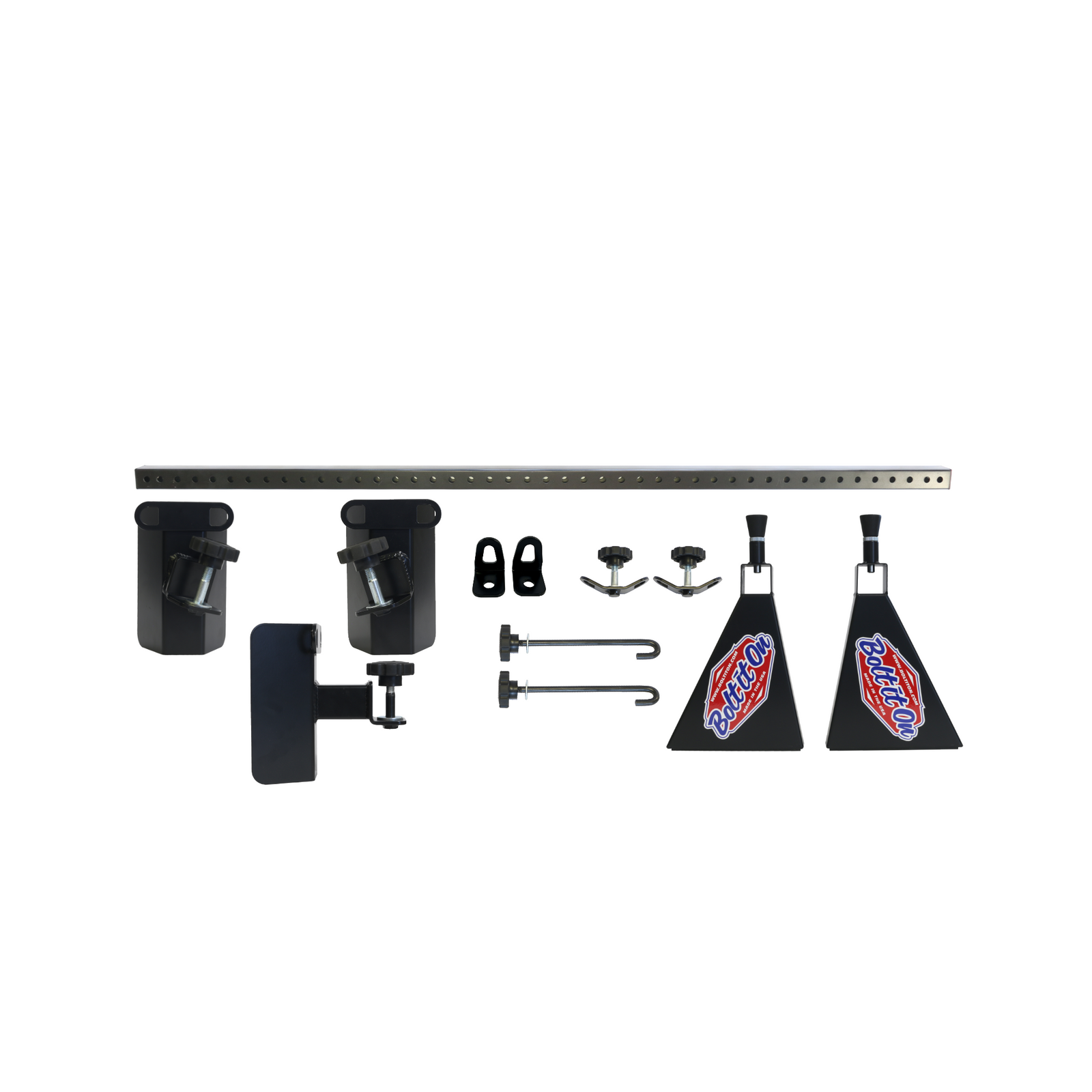 3 Dirt bike or bicycle tie down system for Ford F150 F250 F350 F450