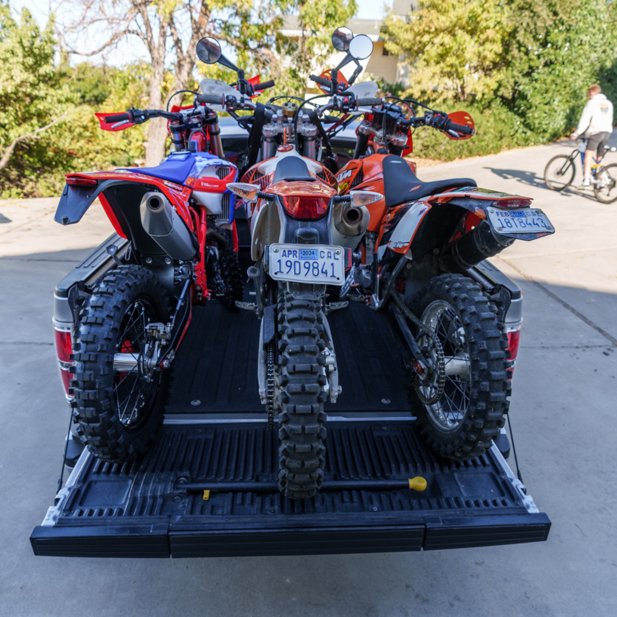 3 Dirt / Adv / Dual Sport Motorcycle Kit - Ford Truck