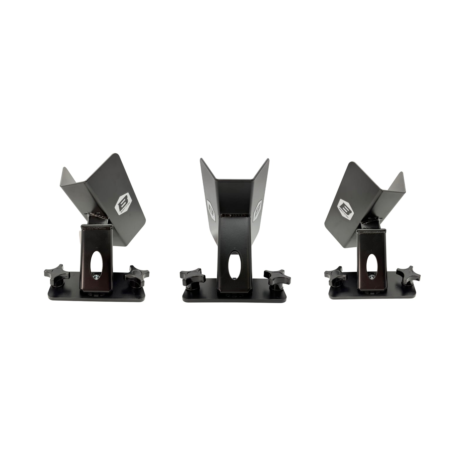 3 Bike 360 LOCK Chock Kit For Dirt Bikes / Bicycles E & L-Track