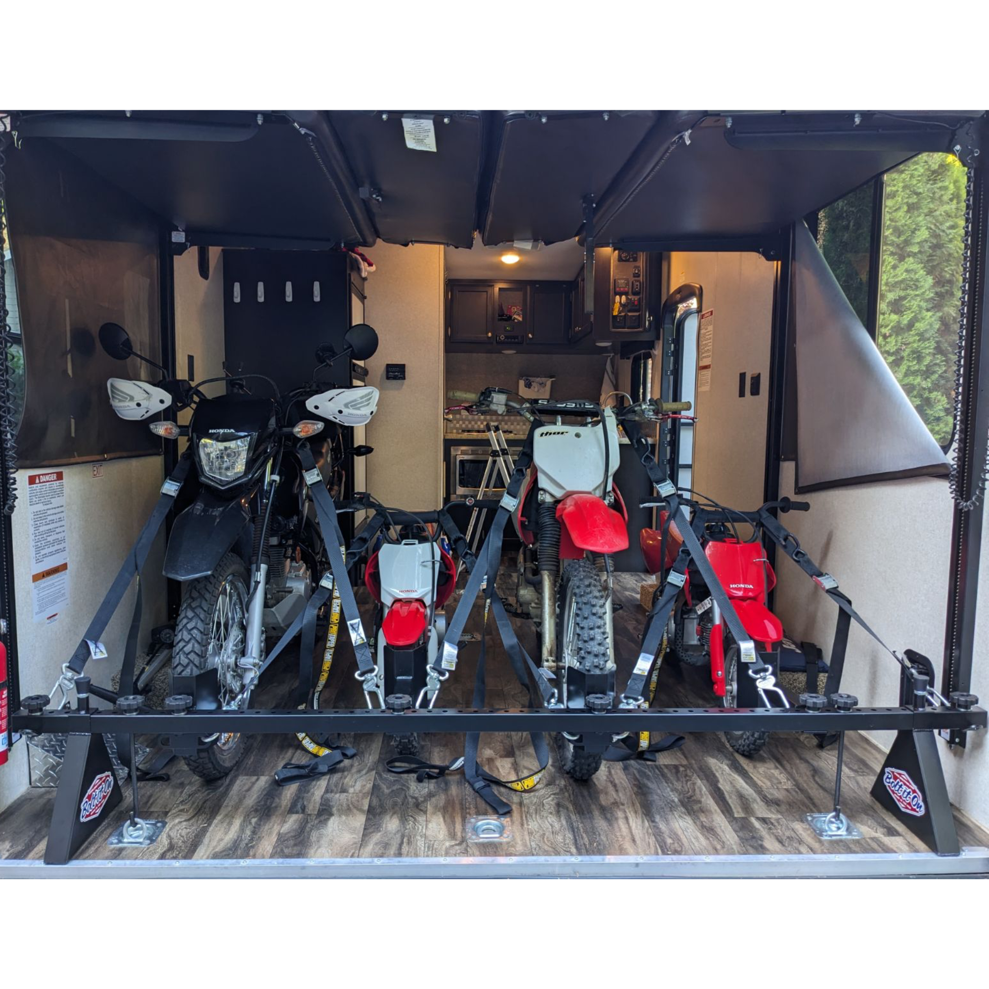 4 Dirt Bike motorcycle rack