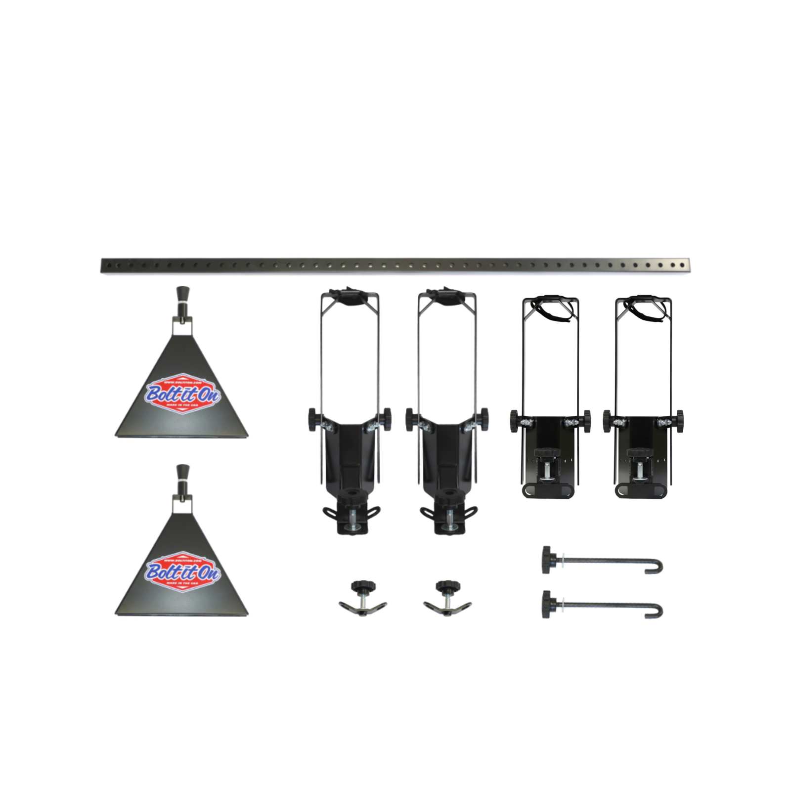 4 Bicycle / Dirt Bike Pro Kit - Strapless Tie Down System