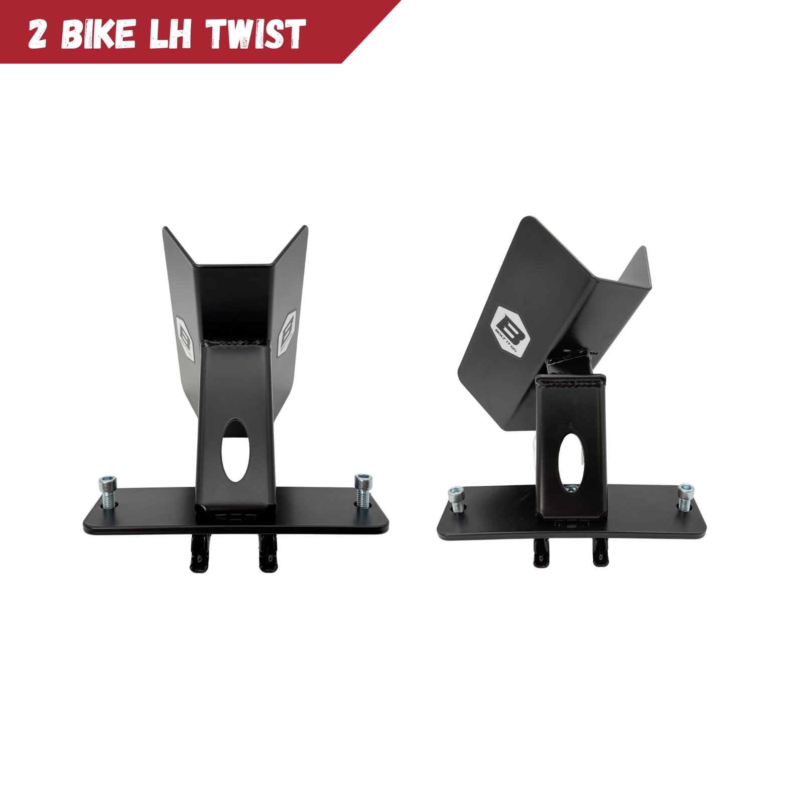 2 Bike 60°/90° Twist LOCK Kit for Dirt Bikes / Bicycles E & L-TRACK