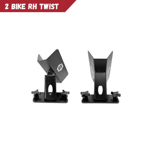 2 Bike 60°/90° Twist LOCK Kit for Dirt Bikes / Bicycles E & L-TRACK