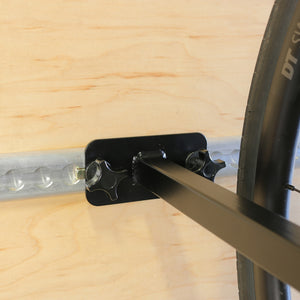 Road & Gravel Bicycle Wheel Holder - L Track