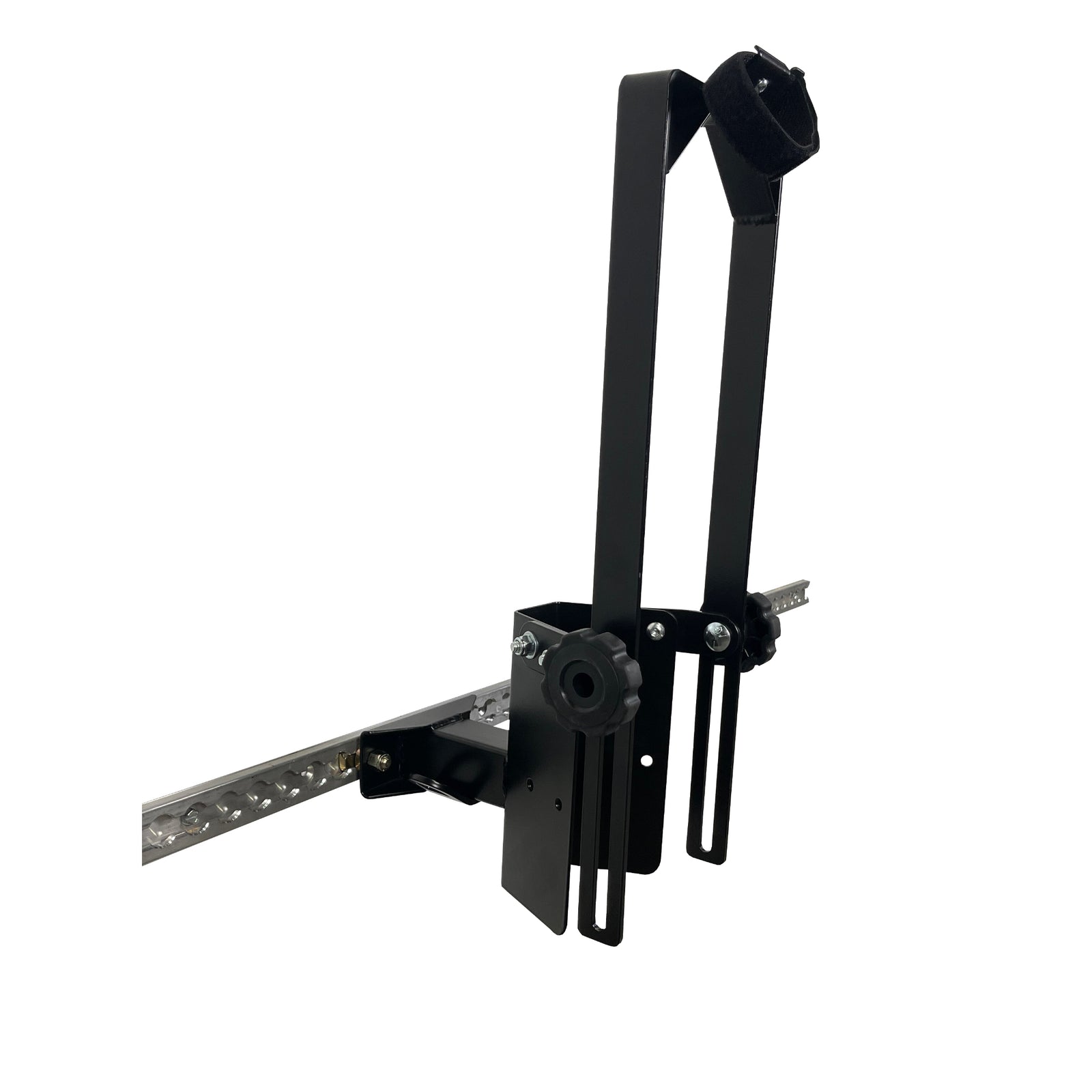 90 Degree Clamping L-Track Wheel Chock for Bicycles / Dirt Bikes - Pro Plus