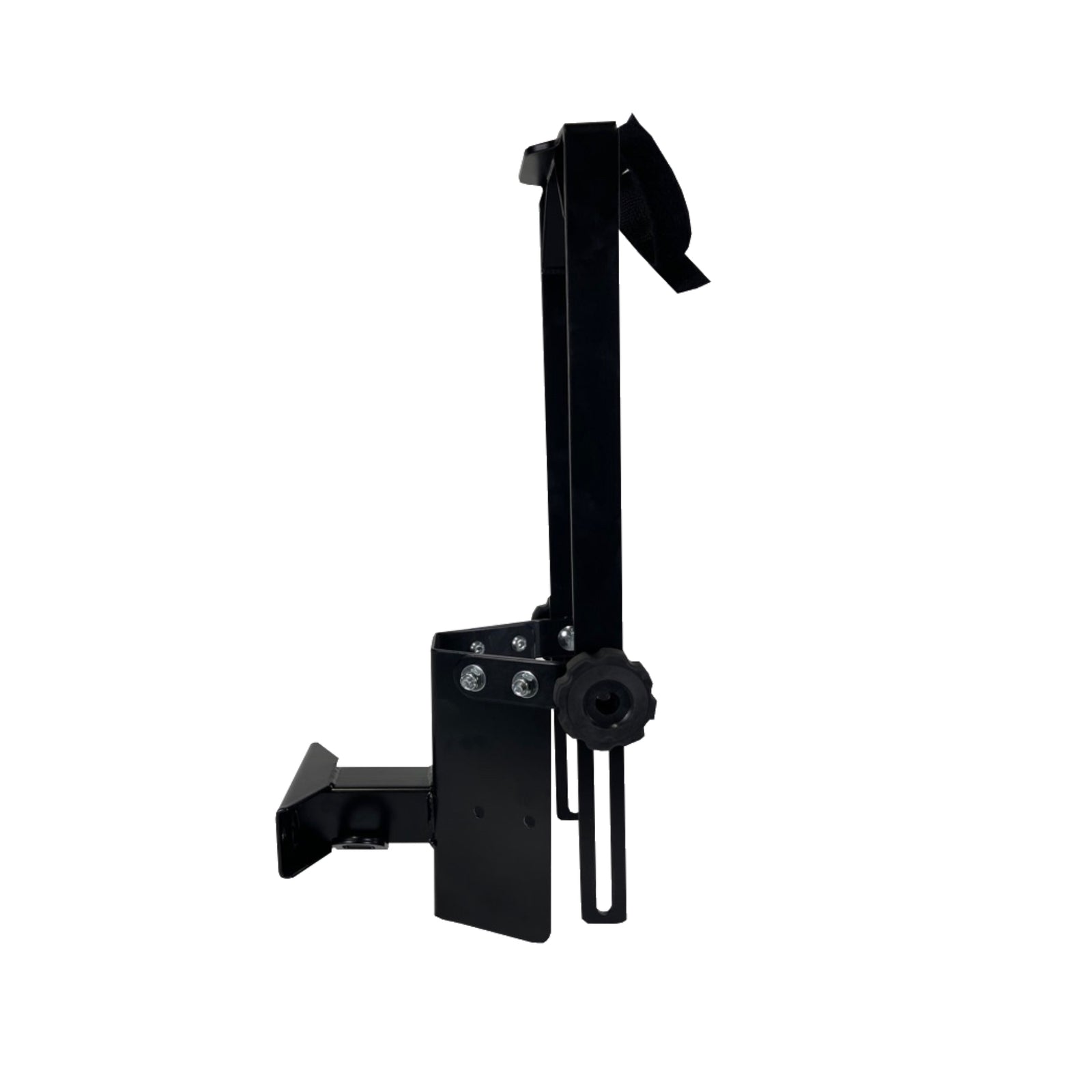 90 Degree Clamping L-Track Wheel Chock for Bicycles / Dirt Bikes - Pro Plus