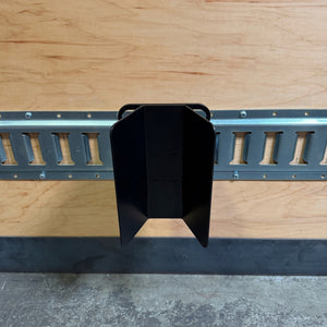 90° Wall Mount Wheel Chock E & L-TRACK