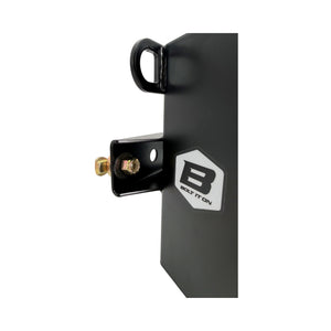 90° Wall Mount Wheel Chock E & L-TRACK