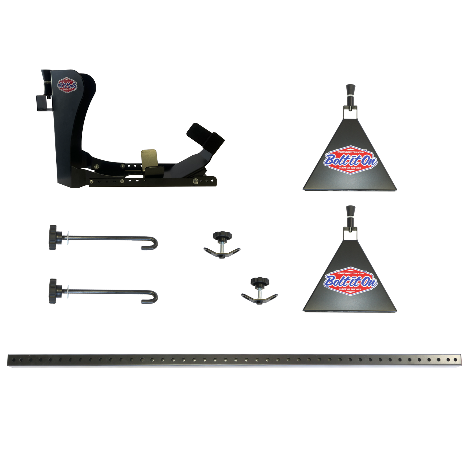 NEW - 1 Bike Fat Tire 180mm Harley / Rewaco Tie Down & Wheel Chock System