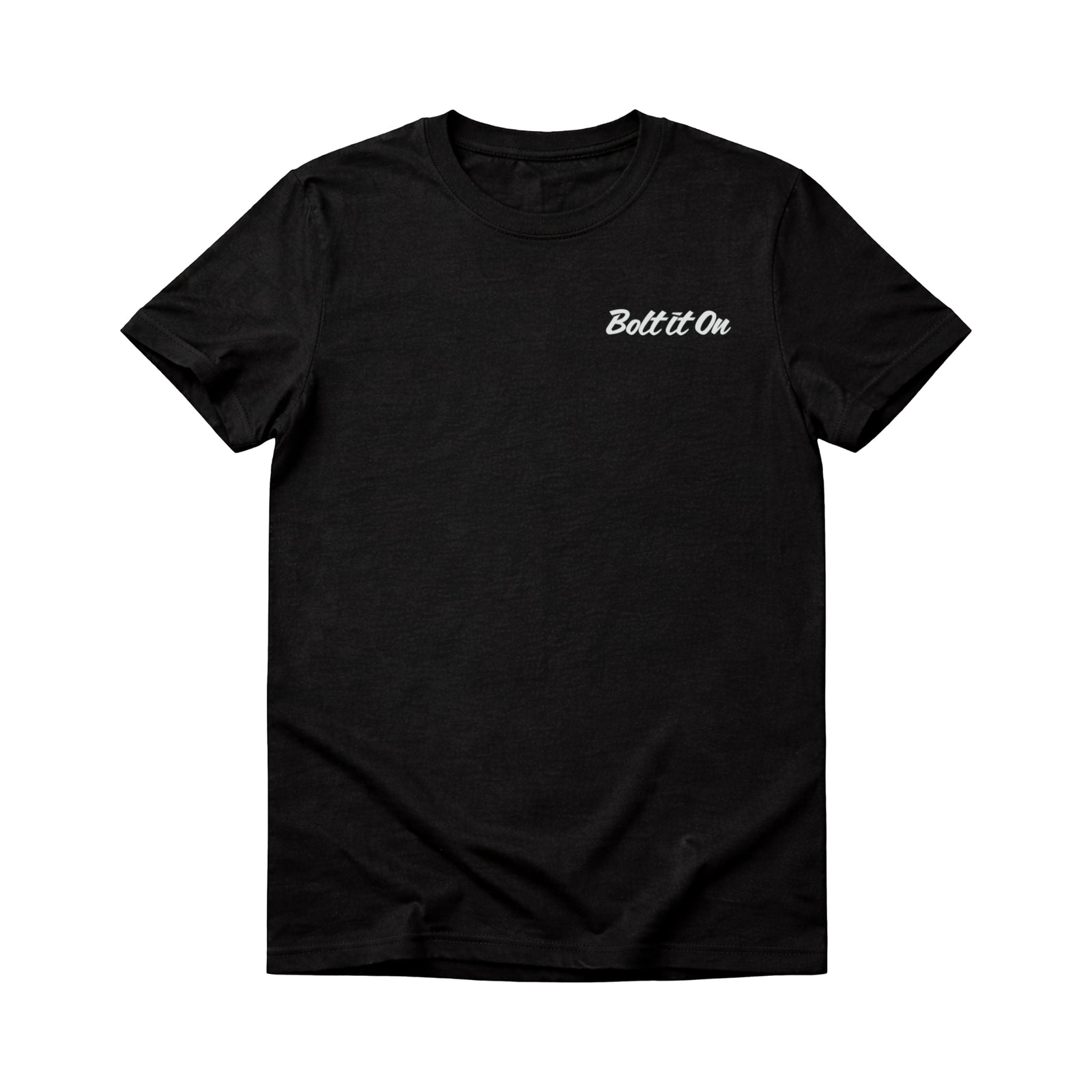 Bolt It On Logo Tee Black & Grey