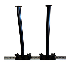 16" L & E-Track Floor Mounted Boot Holders