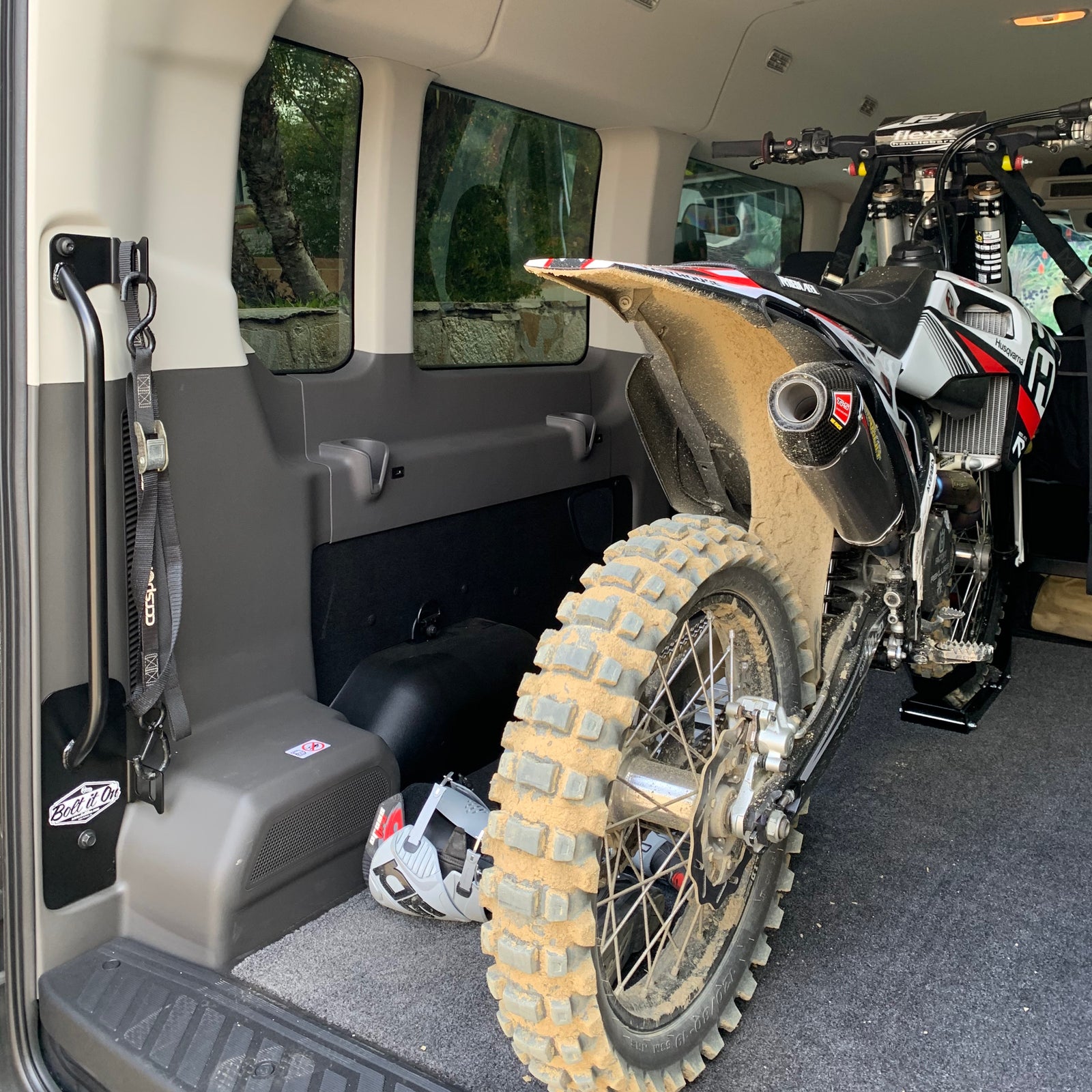 Ford Transit Grab Handles 2015 & Up Passenger Van With Tie Downs