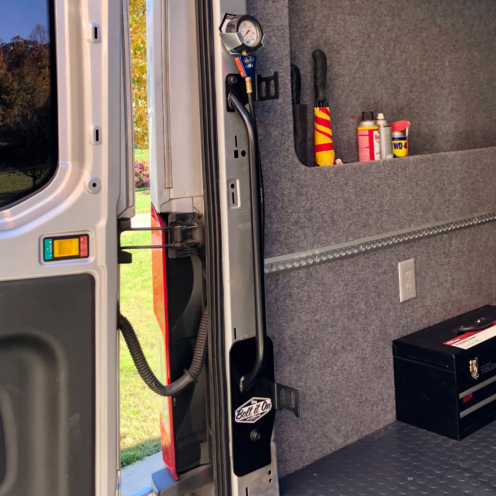 Ford Transit Grab Handle Pre 2018 Cargo Van With Tie Downs