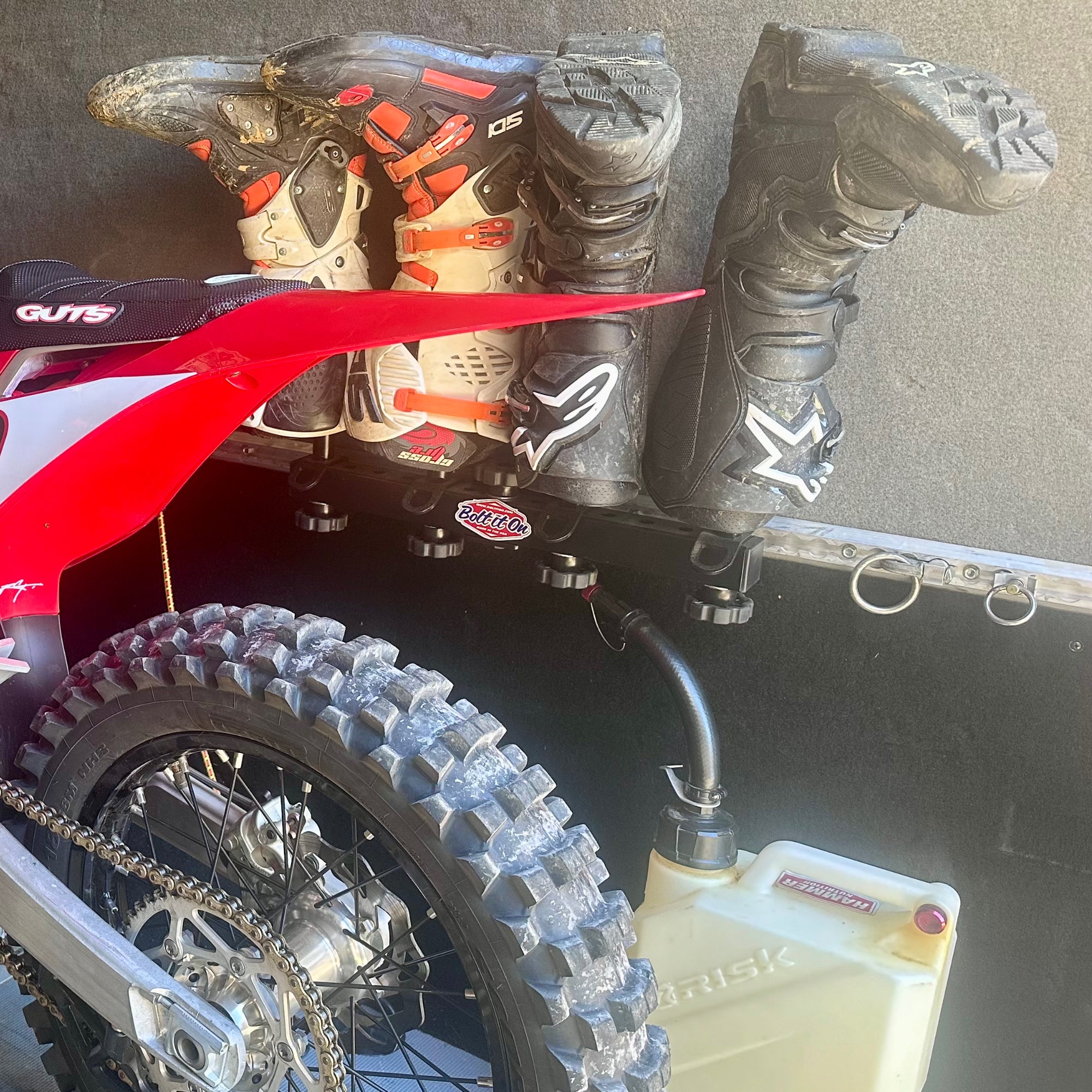 L-Track Boot Rack Bar