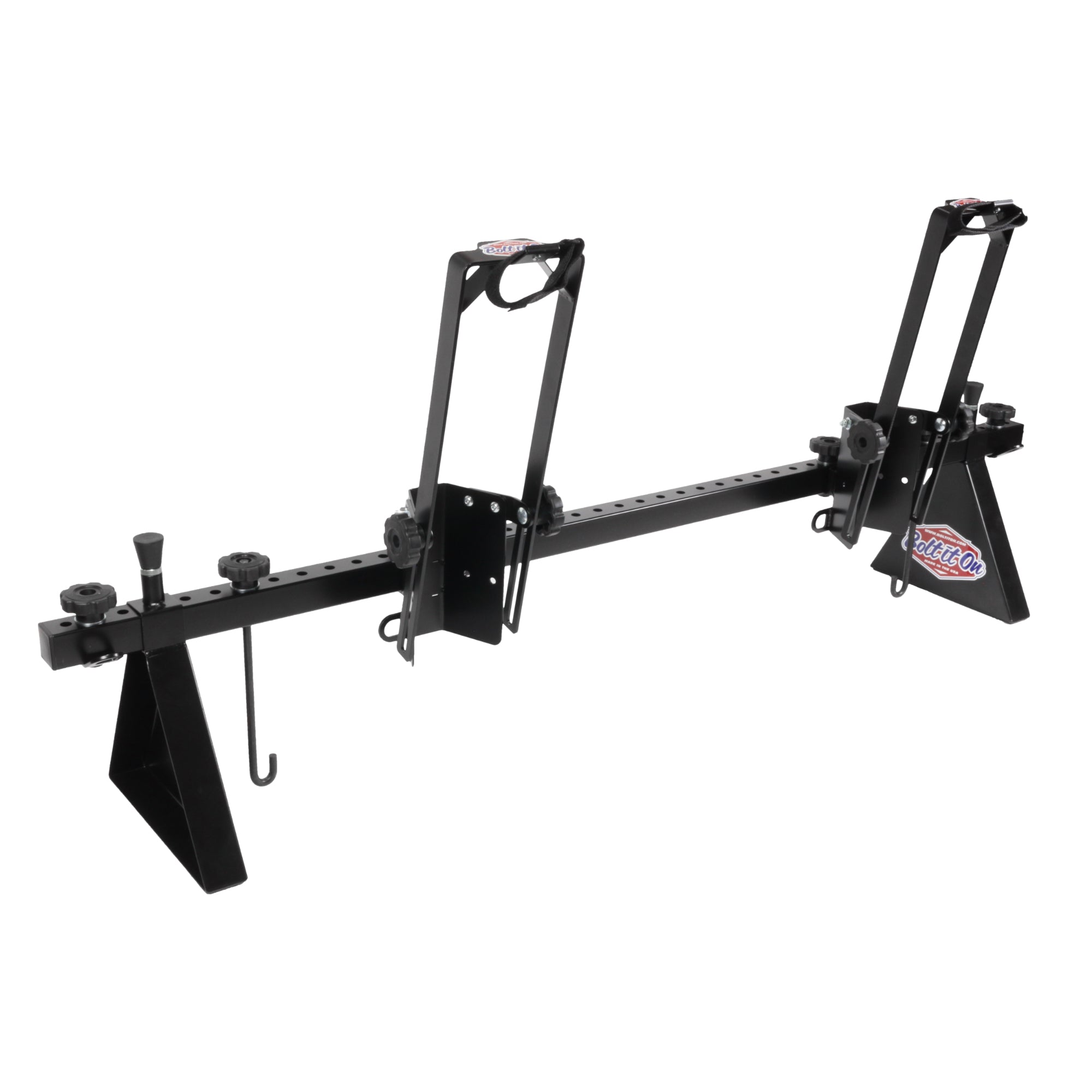 2 Bicycle / Dirt Bike Pro Kit - Strapless Tie Down System for Vans