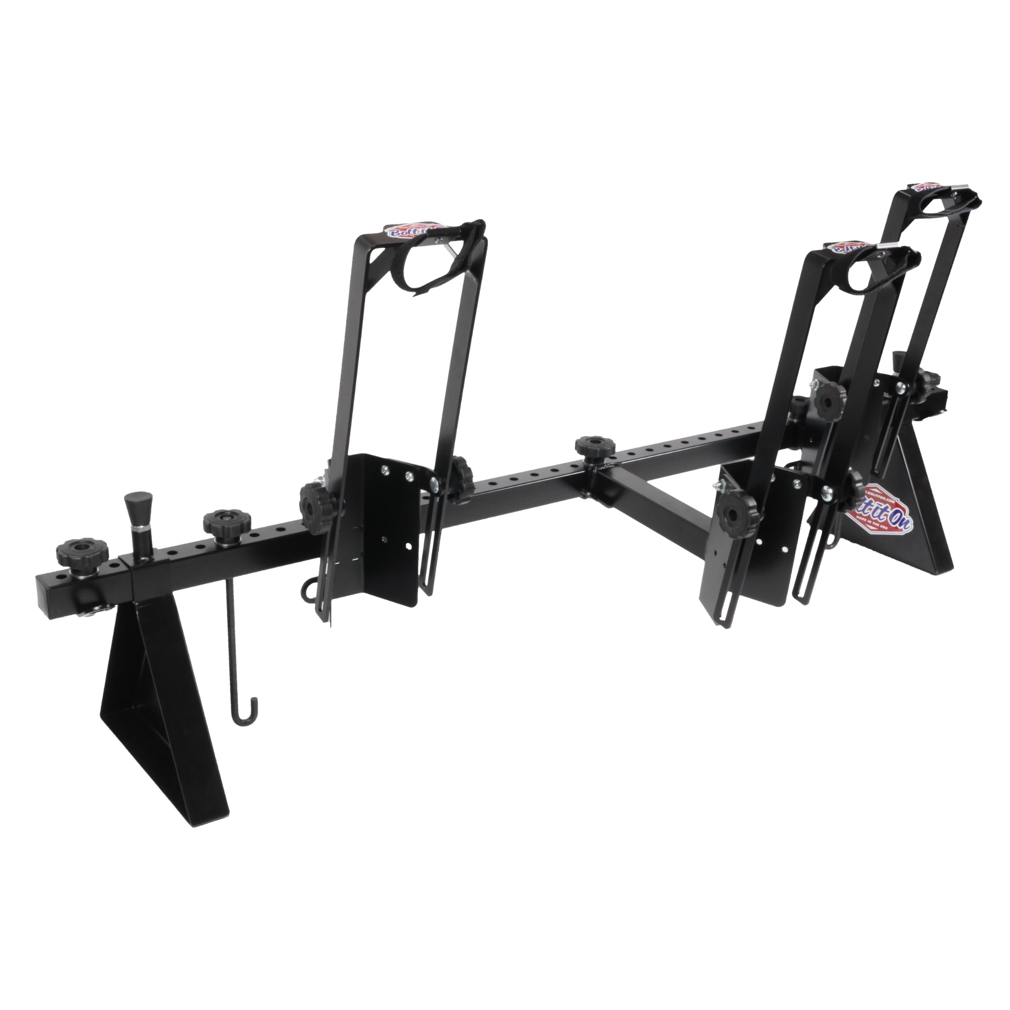 3 Bicycle / Dirt Bike Pro Kit - Strapless Tie Down System for Vans