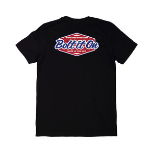 Bolt It On Logo Tee - Red, White, Blue (OUT OF STOCK)