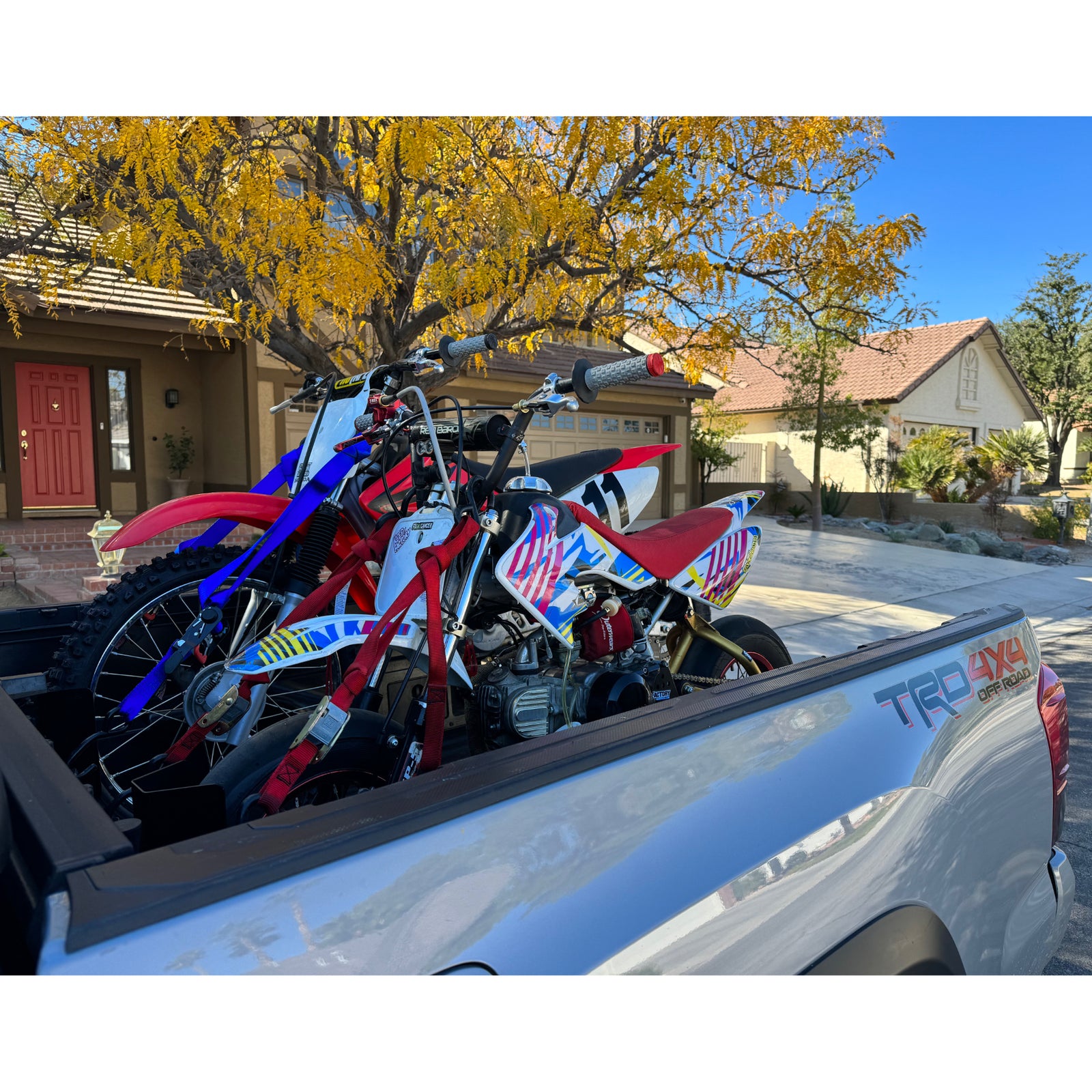 2 Dirt / Adv / Dual Sport Motorcycle Kit - Toyota Tacoma / Tundra
