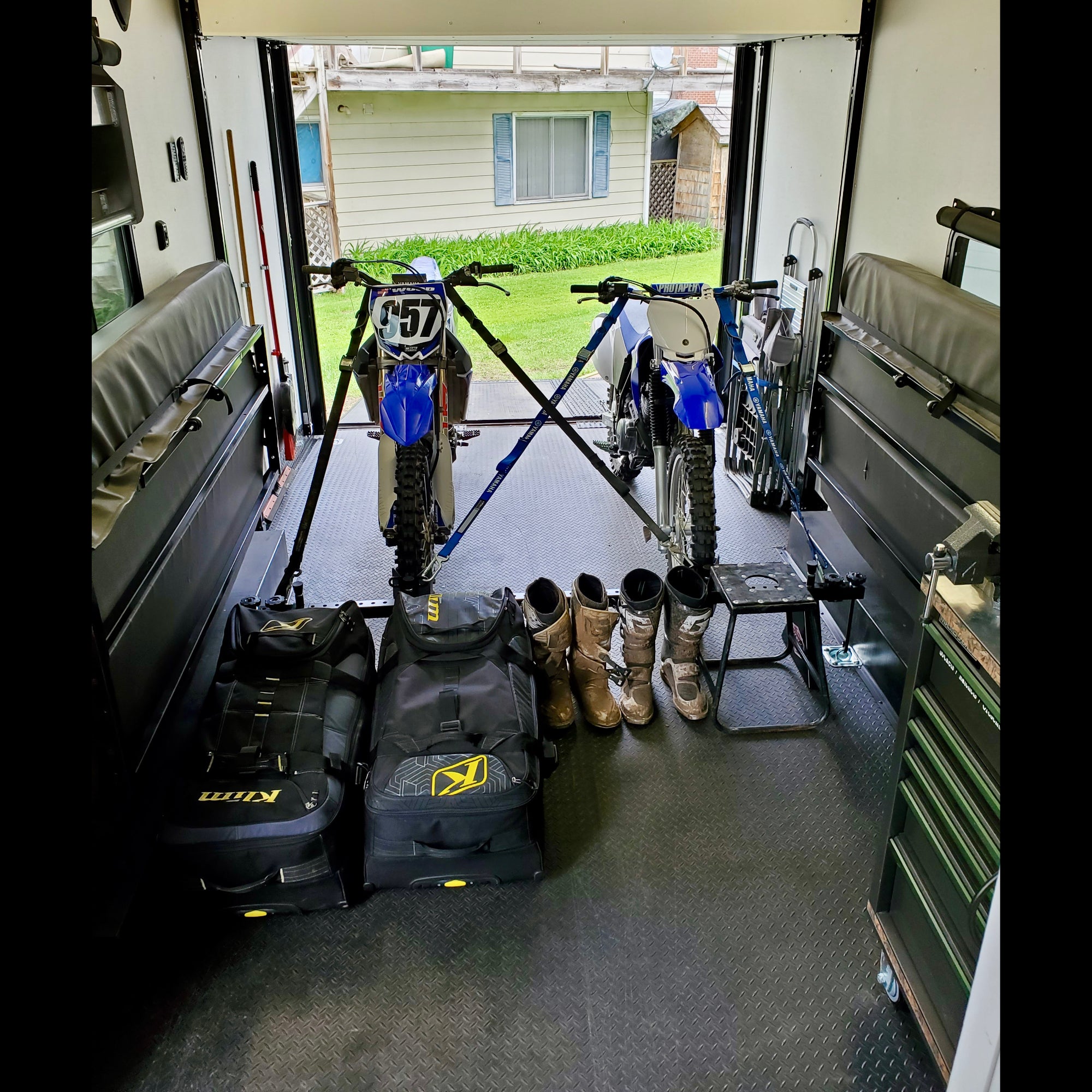 Trailer & Toy Hauler Tie-Down Rack Systems - Bolt It On