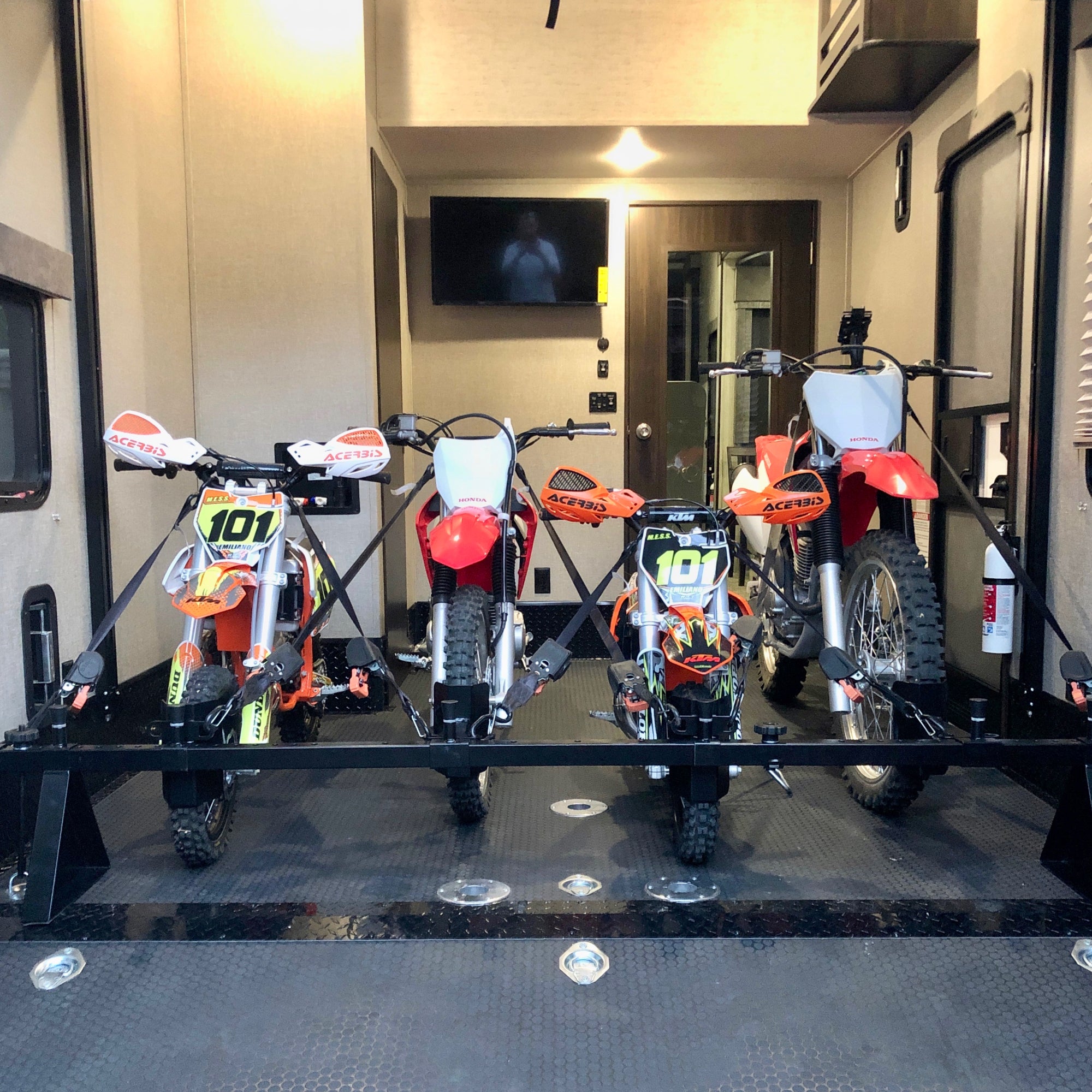4 Dirt / Adventure / Dual Sport - Load, Haul & Rack System