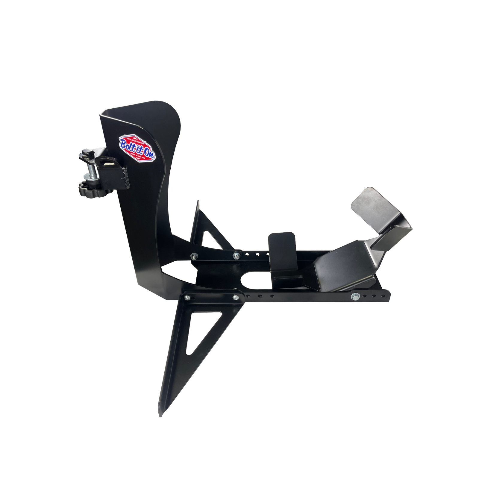 Floor Supports For Roll-On Wheel Chock