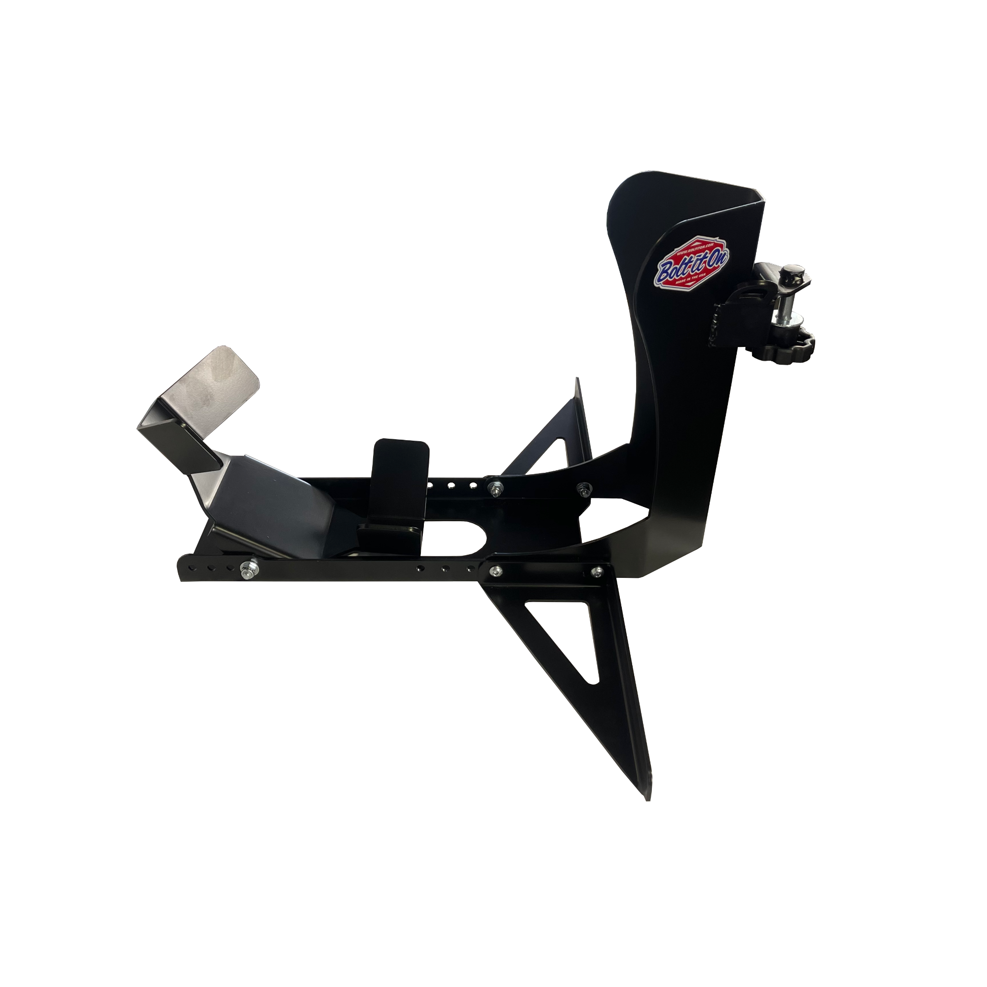 Floor Supports For Roll-On Wheel Chock
