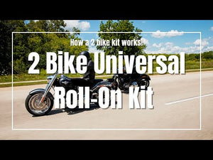 2 Bike Harley / Indian / Cruiser Offset Roll On Motorcycle Kit
